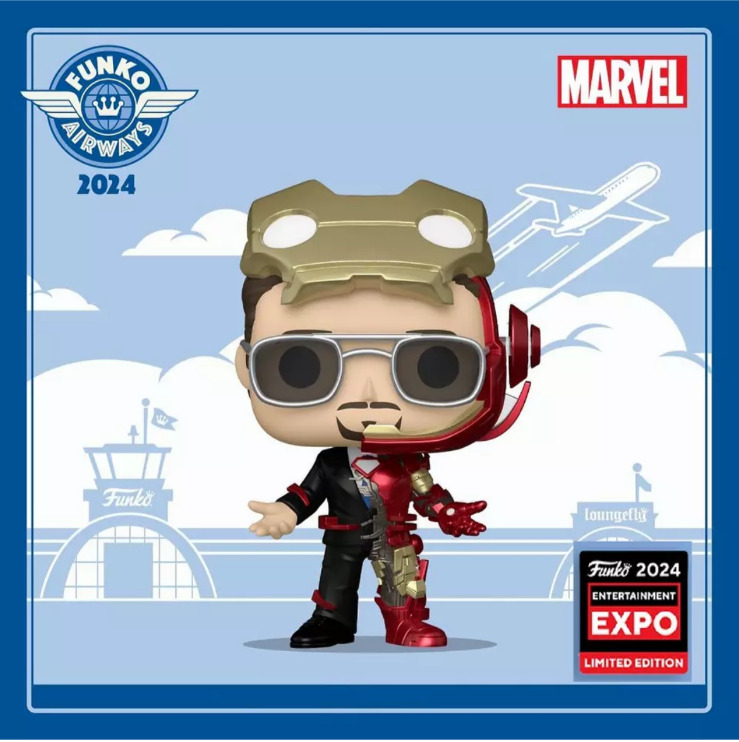 PRESALE Tony Stark C2E2 #1354 *Shared Sticker Exclusive* (Iron Man) + Protector