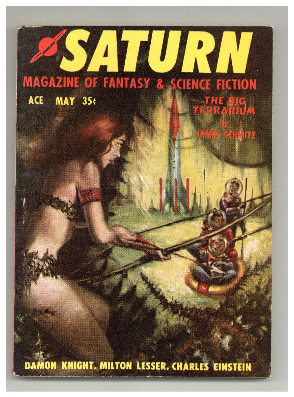 Saturn Science Fiction and Fantasy Pulp Vol. 1 #2 VG- 3.5 1957