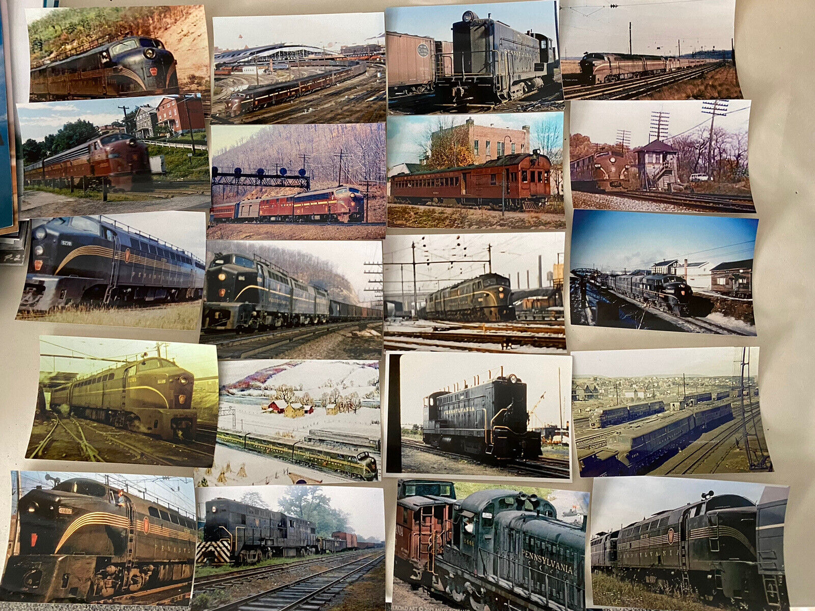 PRR diesel engines (30) 4x6 colored shots PRICE REDUCED