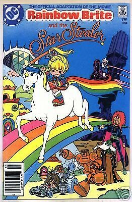 1986 Rainbow Brite and the Star Stealer DC Comic Book. NOS