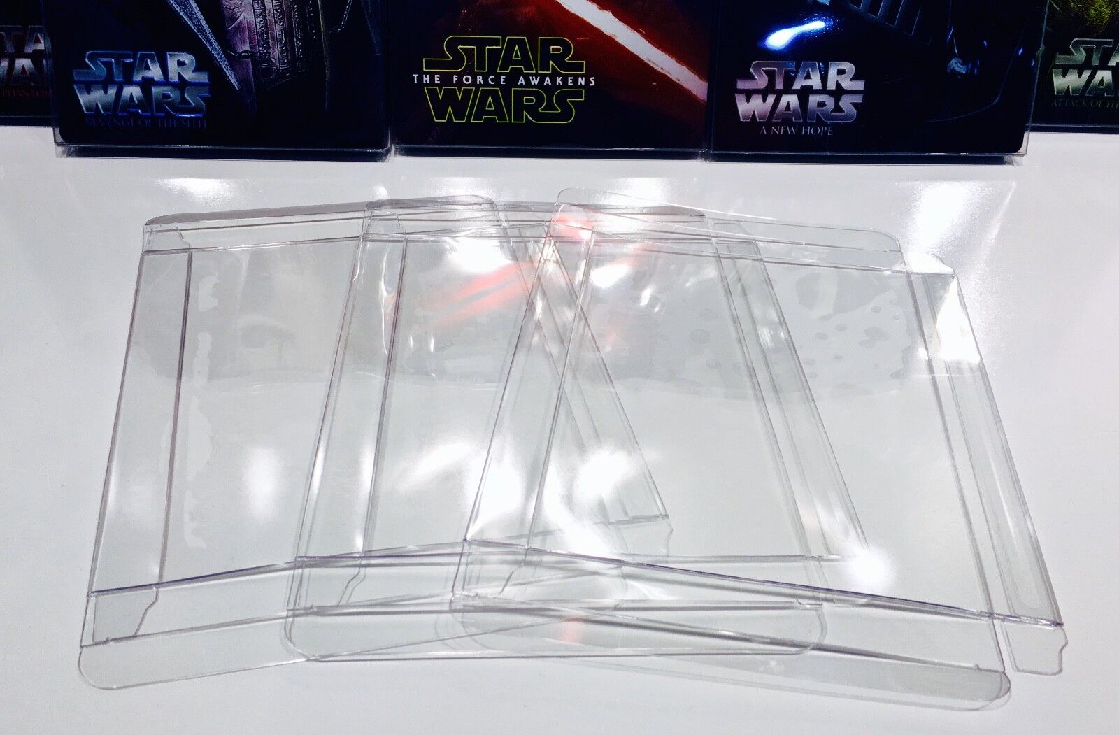 25 STEELBOOK Box Protectors  Protective Sleeves  Clear Plastic Cases / Covers G2