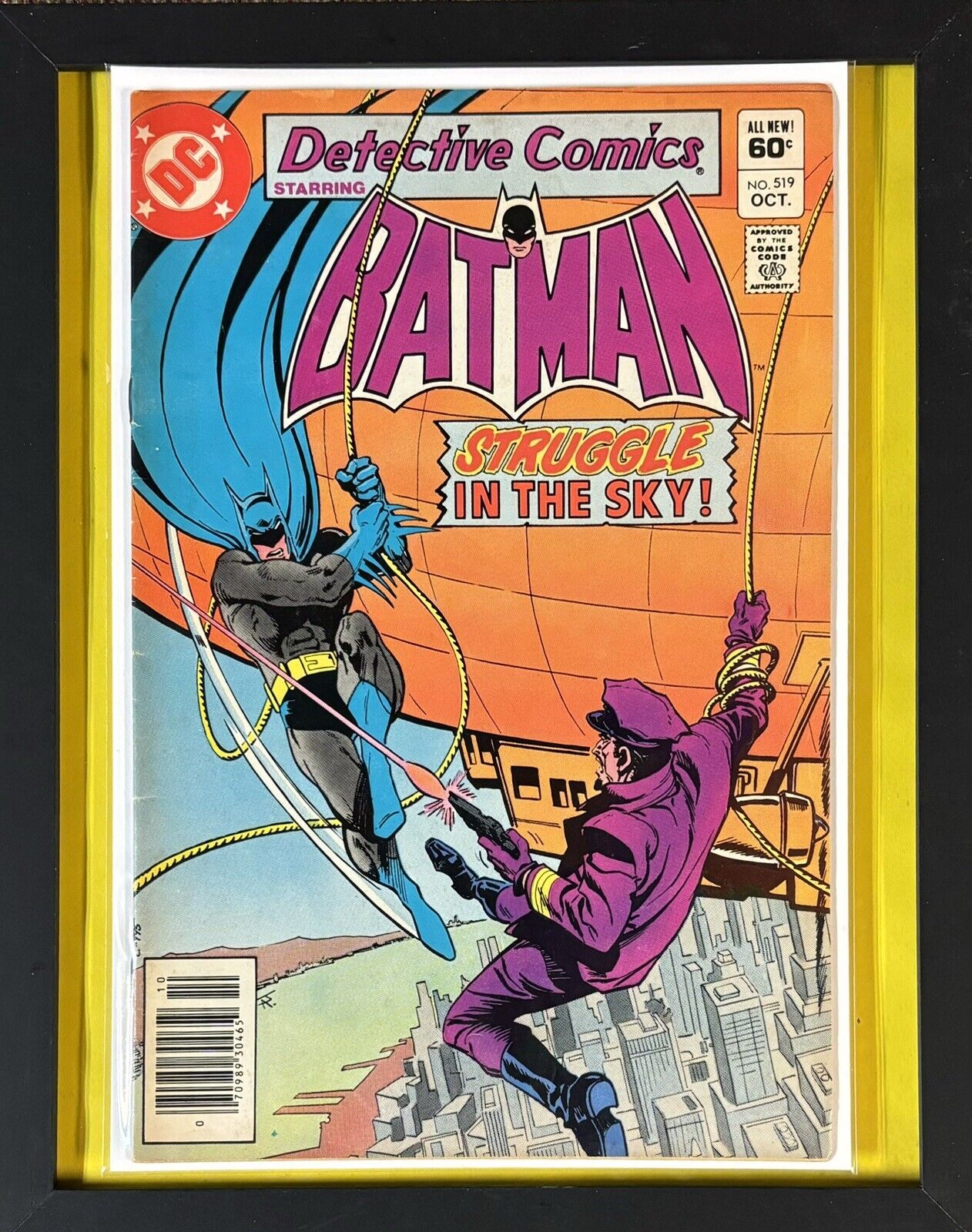 Detective Comics 519 Mark Jeweler Adv Printing /VG/F: 5.0 Released 10/10/1982 😀