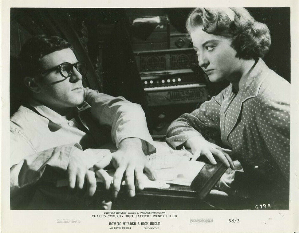 How To Murder A Rich Uncle - Katie Johnson Nigel Patrick movie press photo MBX33