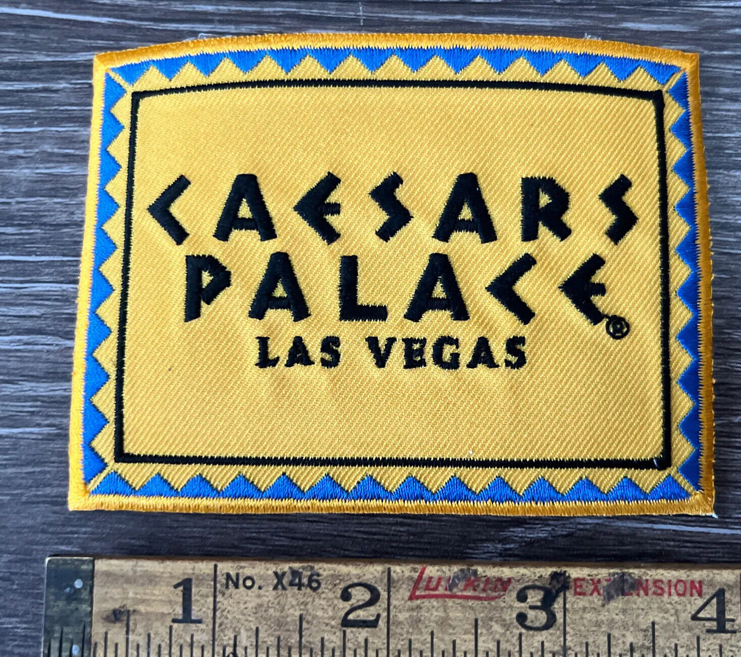 Vintage Las Vegas Caesars Palace Hotel and Casino Patch New Ships FAST