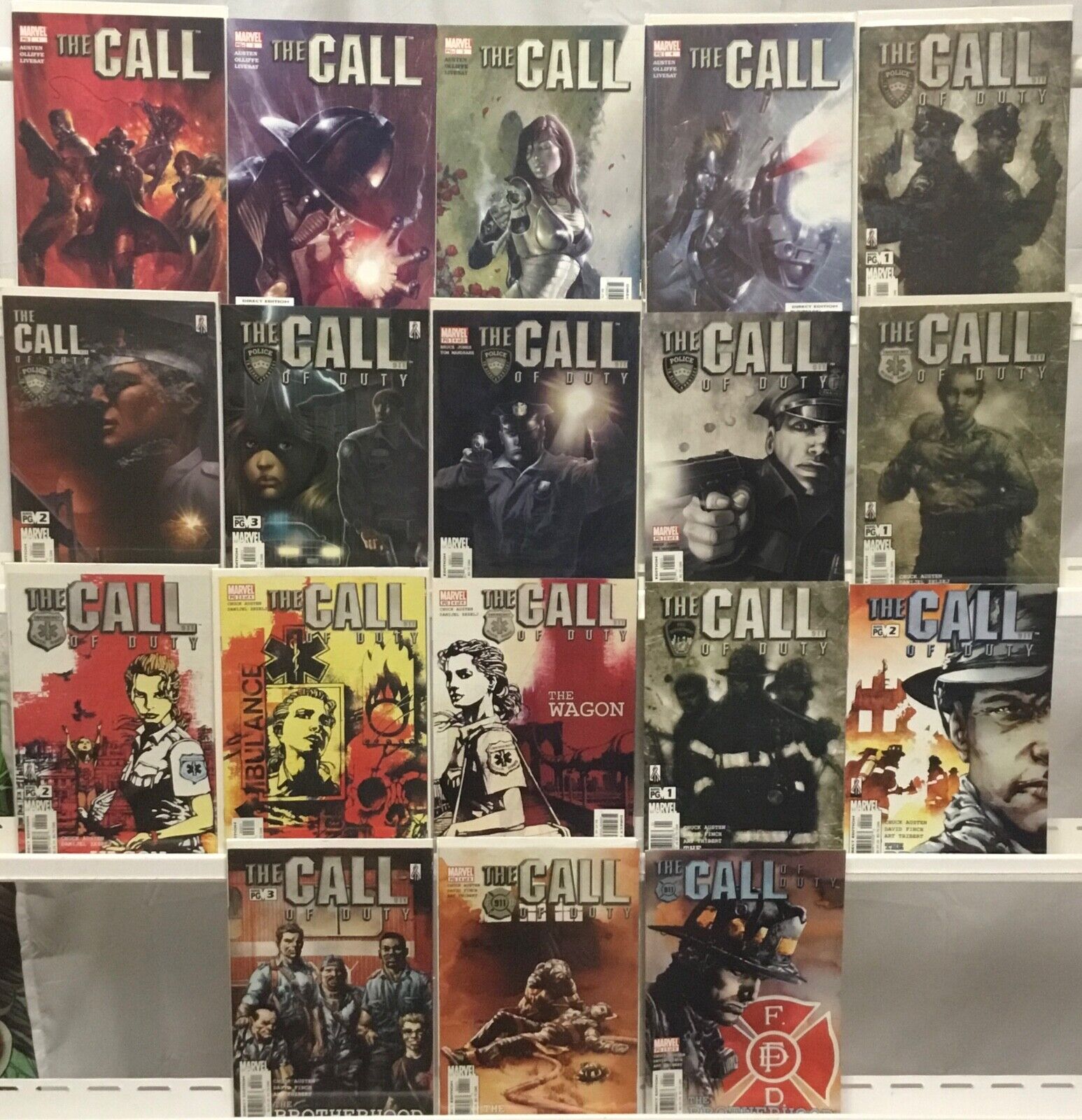 Marvel Comics The Call / The Call of Duty Sets - Brotherhood Missing #6