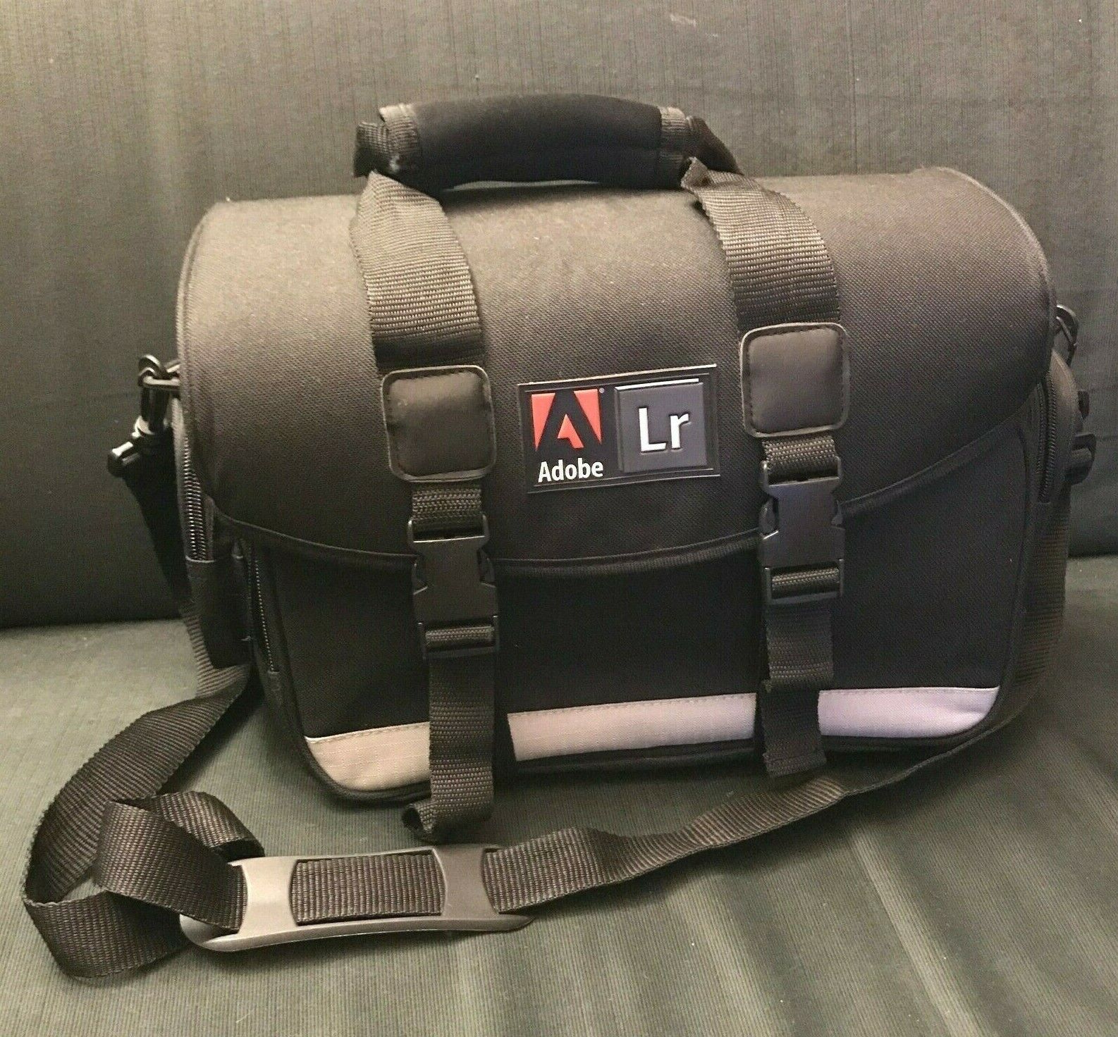 Rare Adobe Lightroom DSLR Camera Bag w/Carrying Handle and Shoulder Strap