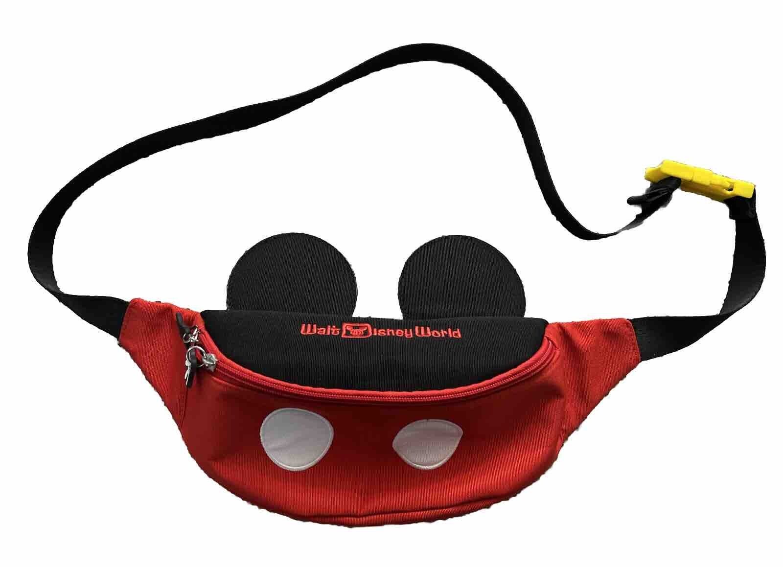 Walt Disney World Official Mickey Mouse Fanny Pack with Adjustable Strap