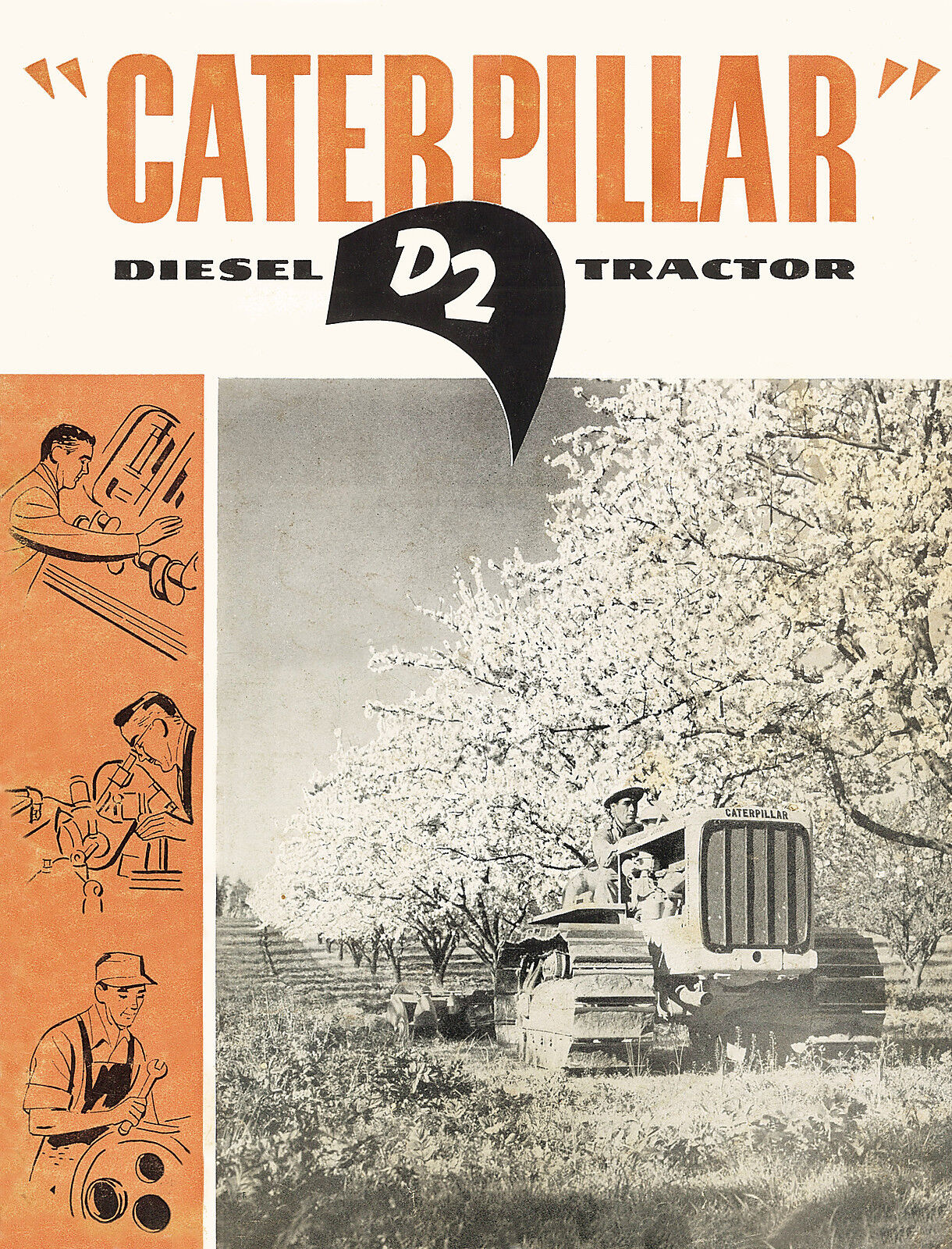 Caterpillar D2 Diesel Tractor Sales Book 1951