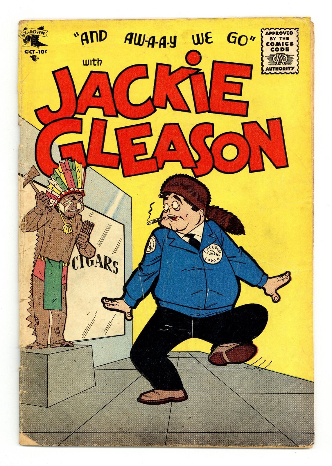 Jackie Gleason #2 GD+ 2.5 RESTORED 1955