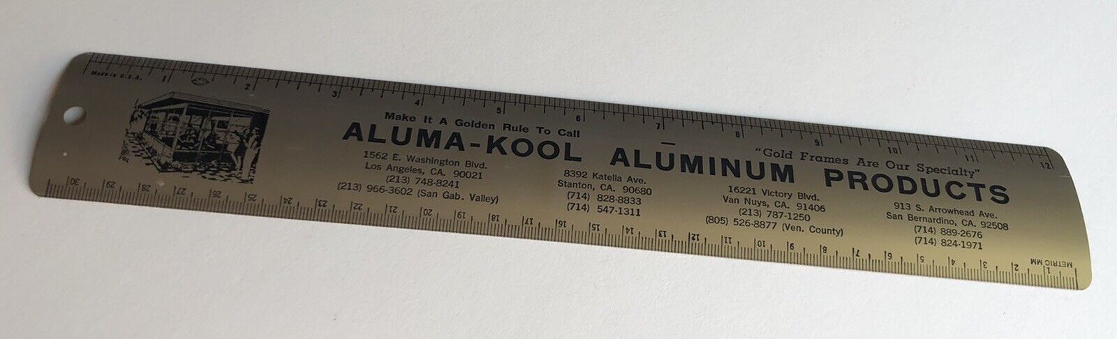Vintage ALUMA-KOOL Aluminum Products Advertising 12\