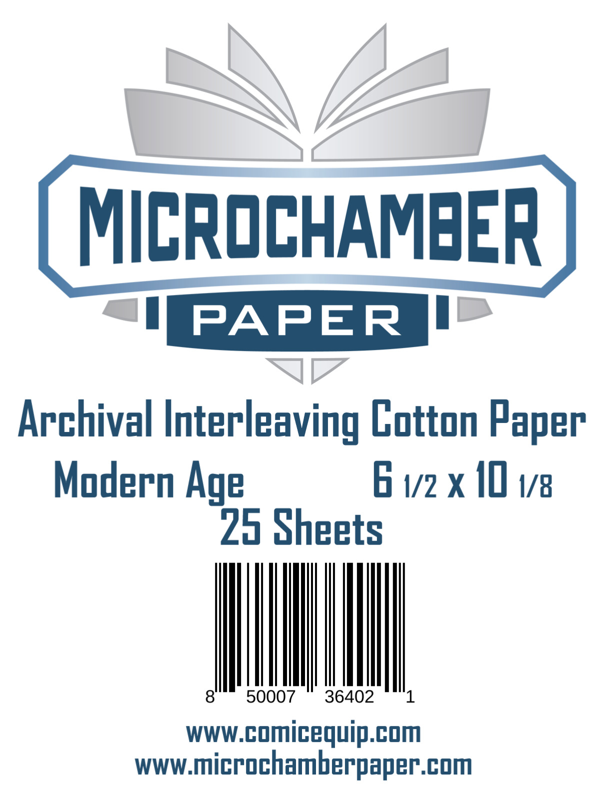 MicroChamber Paper Standard Size 25 Sheets 6-1/2\