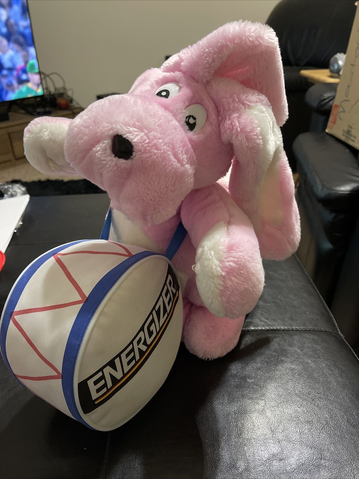 VINTAGE  1989 Energizer Bunny Collectable 20” Stuffed Plush Clean Animal Fair