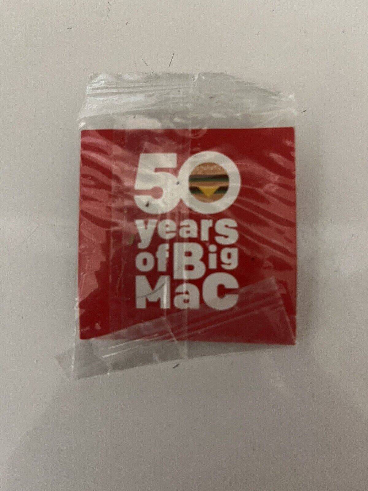 McDonalds Collectors Coin Big Mac Of 50 Years 1968-1978 Flower Power