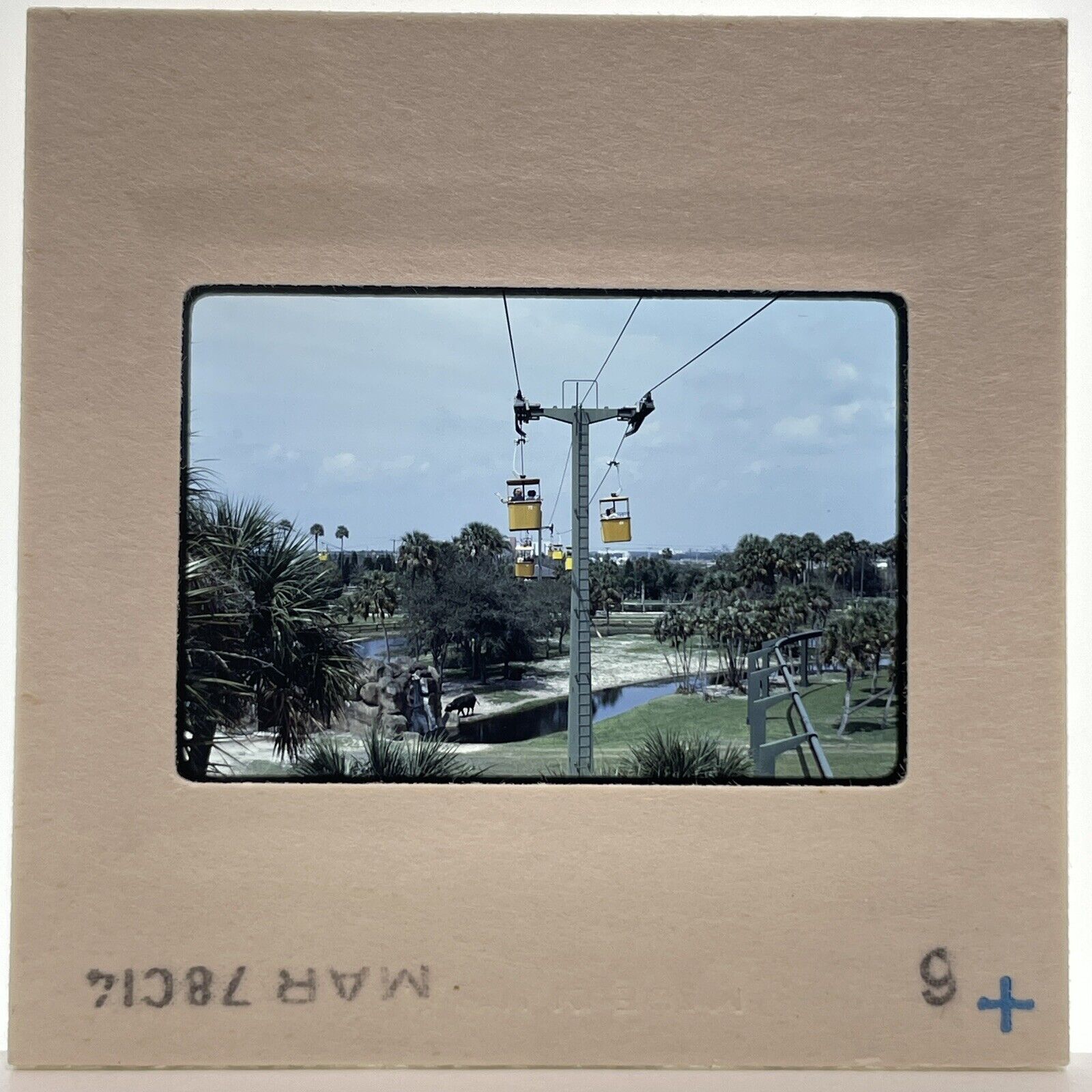 Vintage 70s 35mm Slide Amusement Park #4