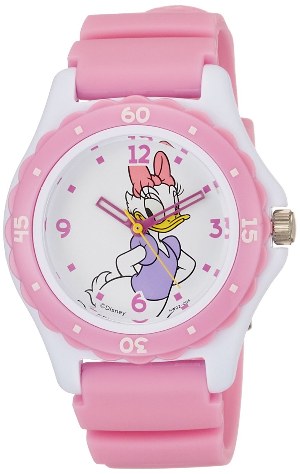 [Cue and Cue] Watch Disney Collection Daisy Duck HW02-005 Girls Pink