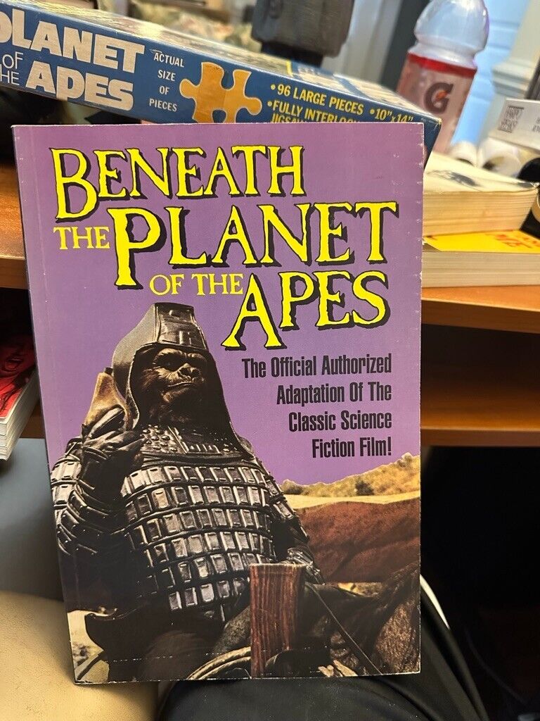 BENEATH THE PLANET OF THE APES OFFICIAL ADAPTATION Malibu 1st Print Book