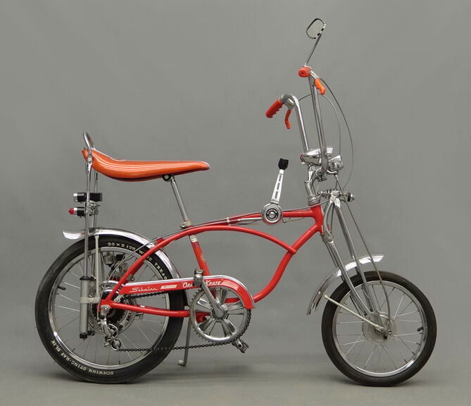Vintage Bicycle History Schwinn Orange Krate 11 x 14