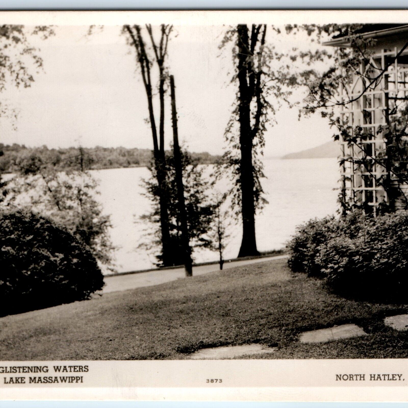 c1930s North Hatley, Quebec, Canada RPPC Lake Massawippi Real Photo PC Vtg A141