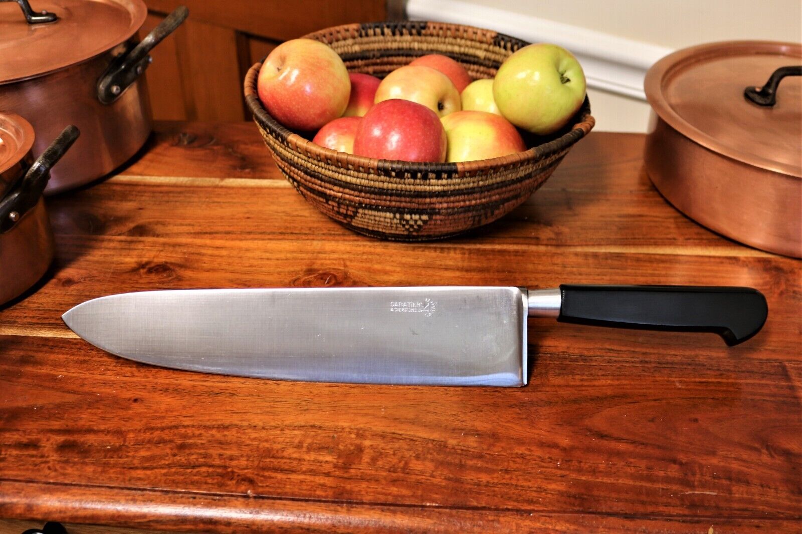 SABATIER ,New Old Stock , 11 in Nogent ( Heavy ) Chefs Knife .1950s