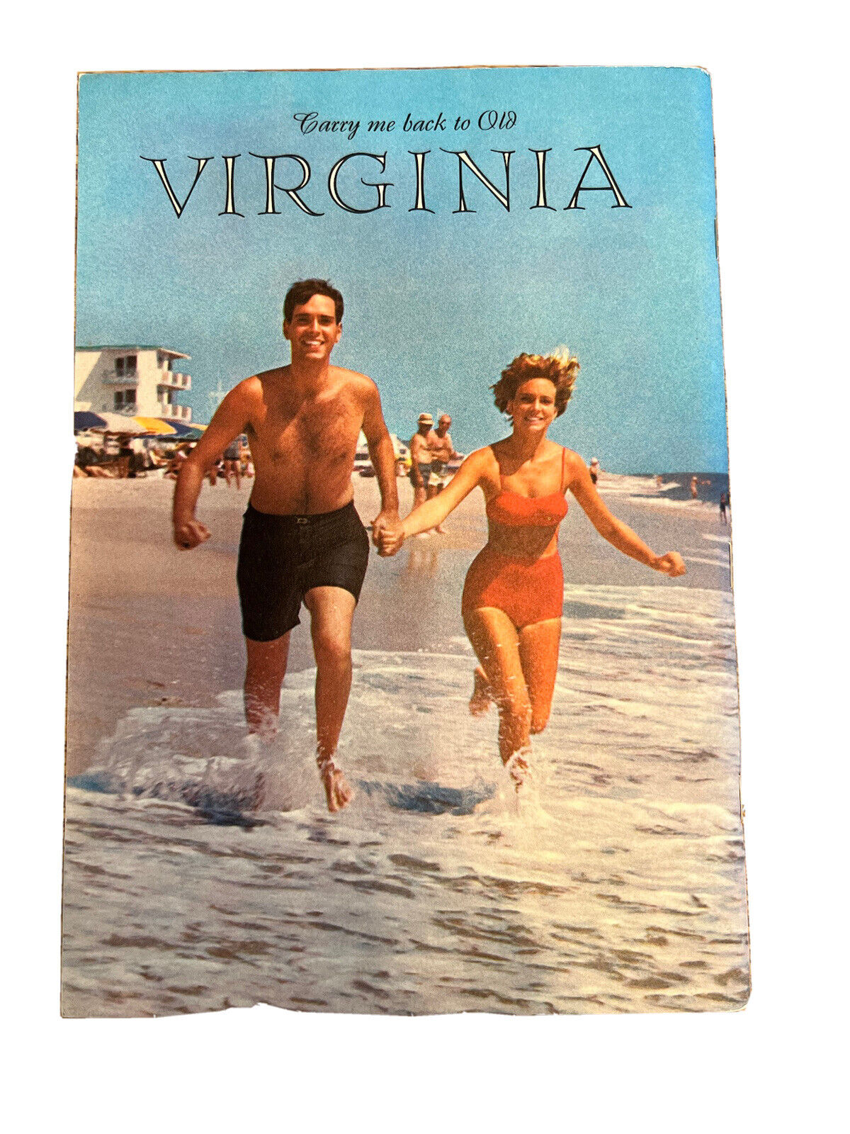 VTG 1960s Carry Me Back To Old Virginia Tourist Booklet Brochure