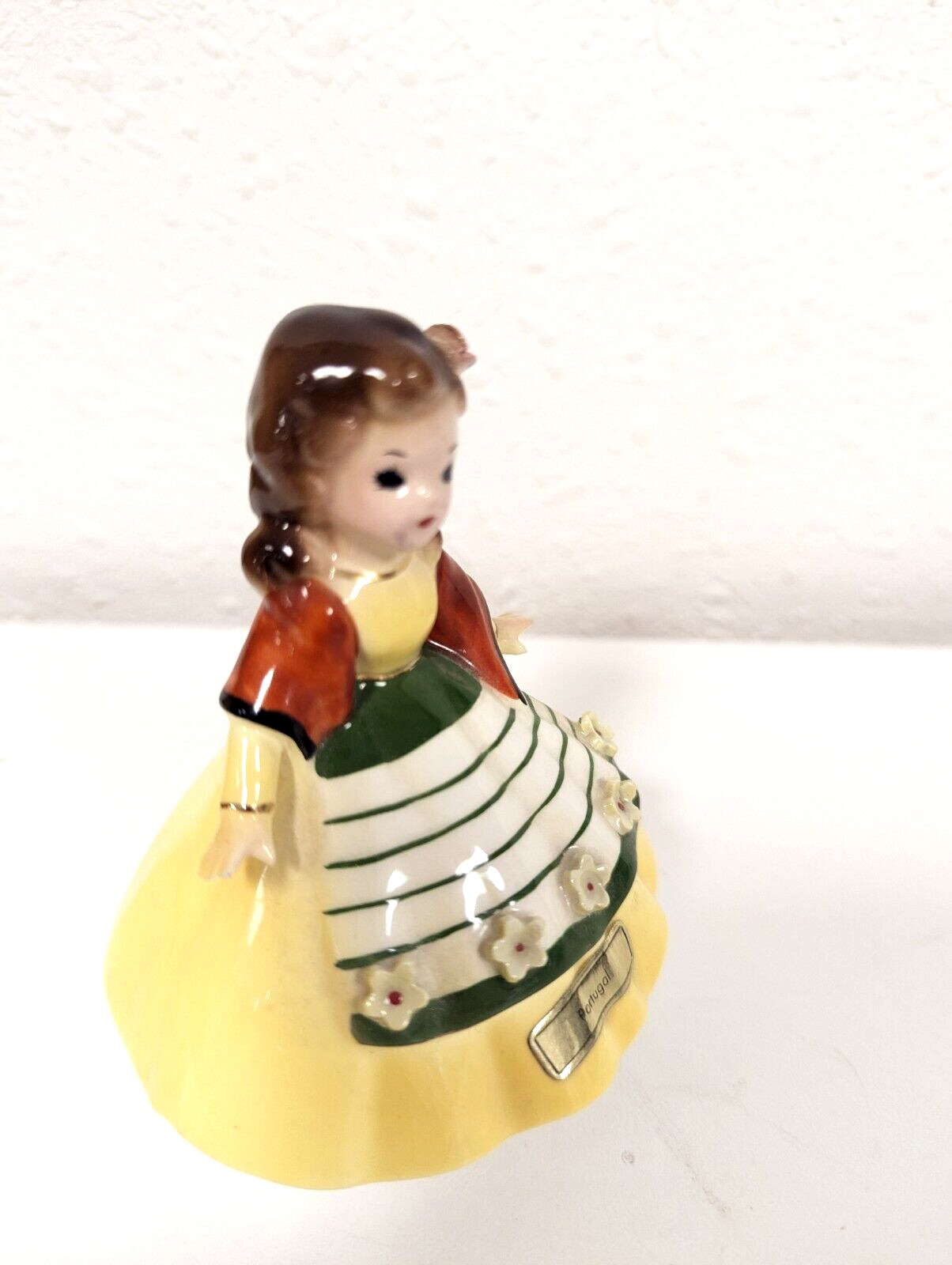 VTG Josef Originals Figurine Little International Series Portugal Girl SIGNED