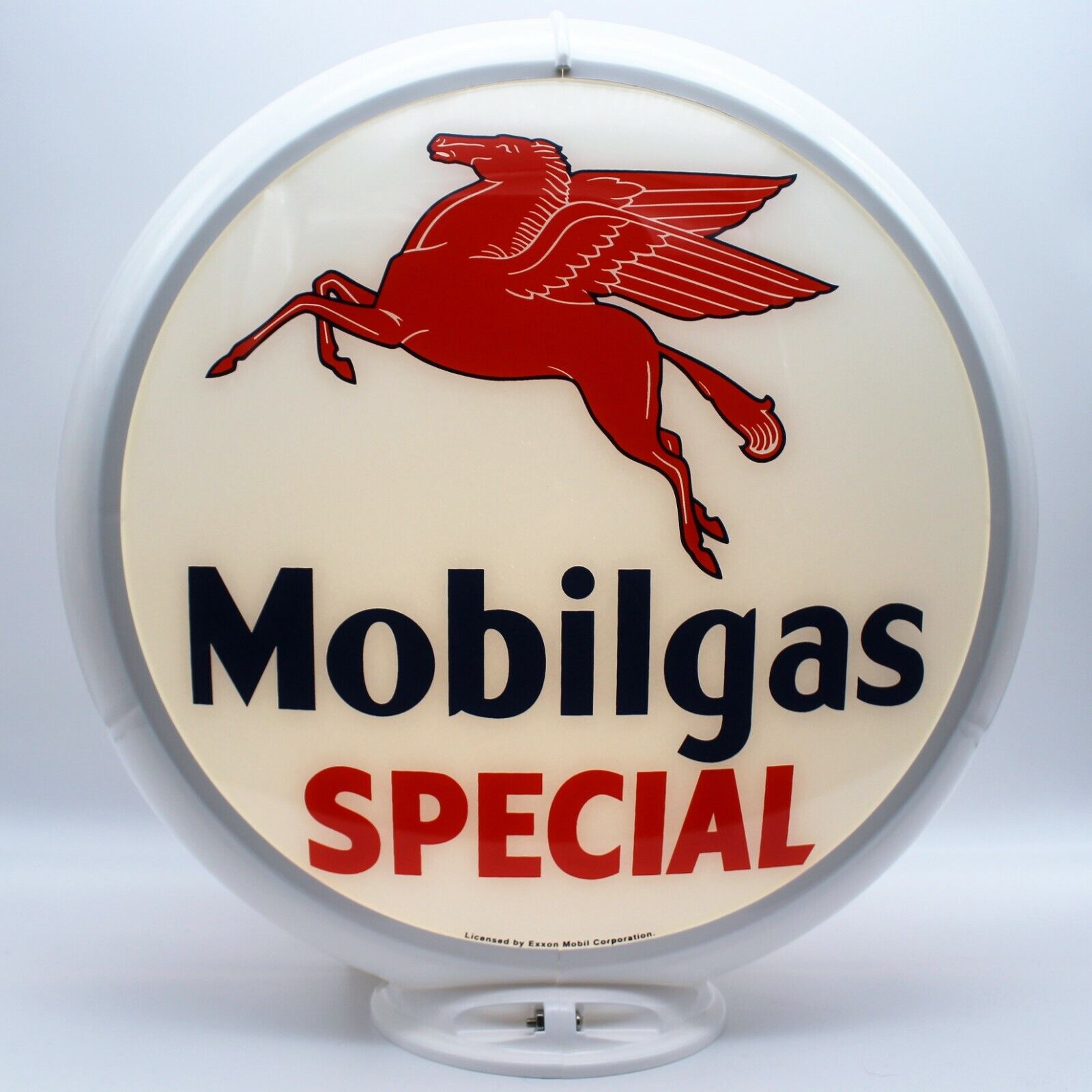 MOBILGAS SPECIAL Gas Pump Globe - SHIPS FULLY ASSEMBLED READY FOR YOUR PUMP
