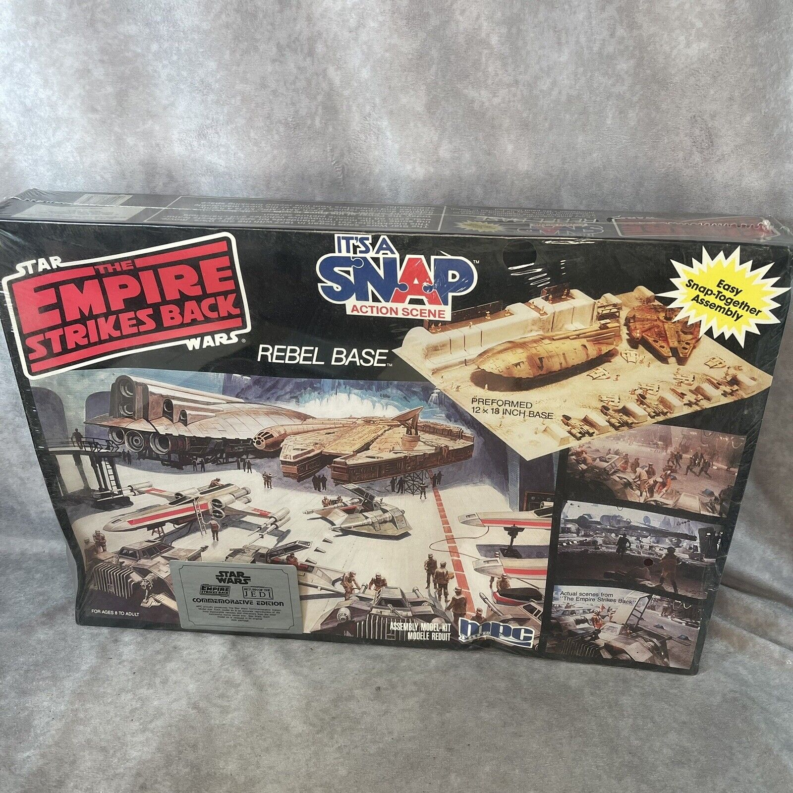Star Wars ESB MPC Rebel Base Model Kit NEW Sealed Vintage 1992
