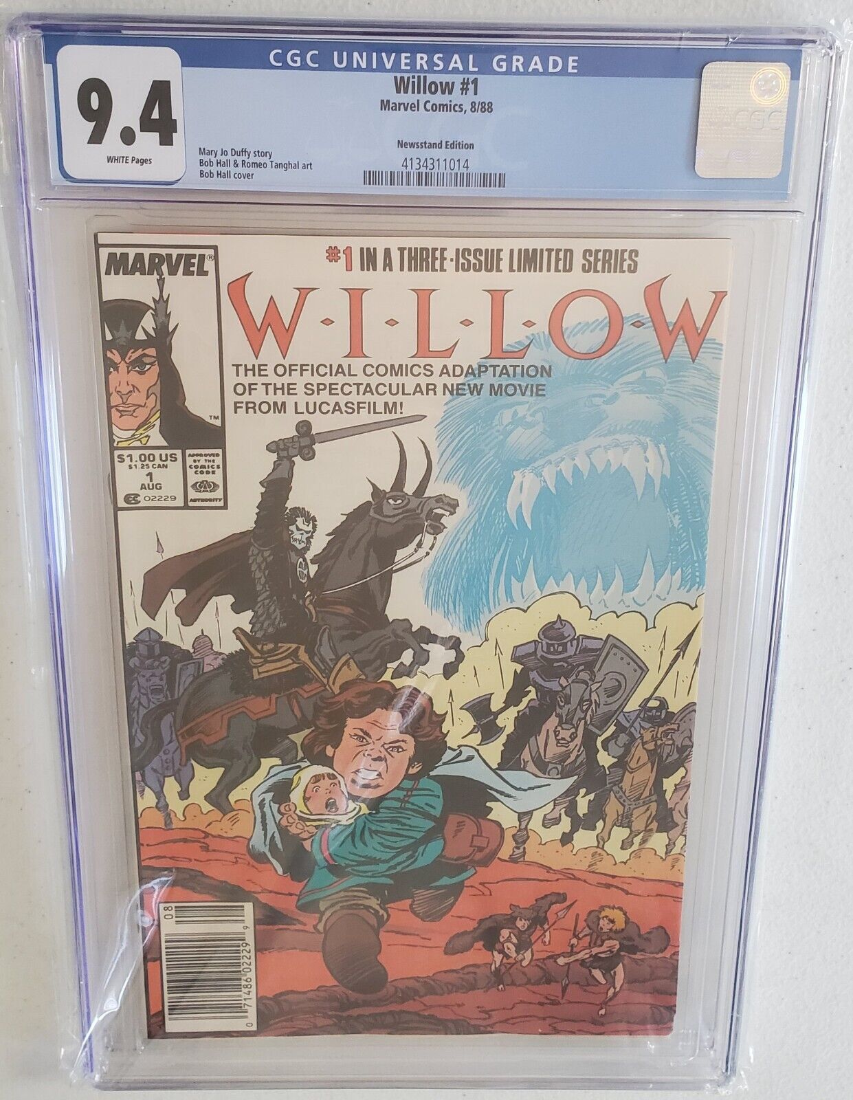 Willow #1 CGC 9.4 (1988) - Newsstand Edition