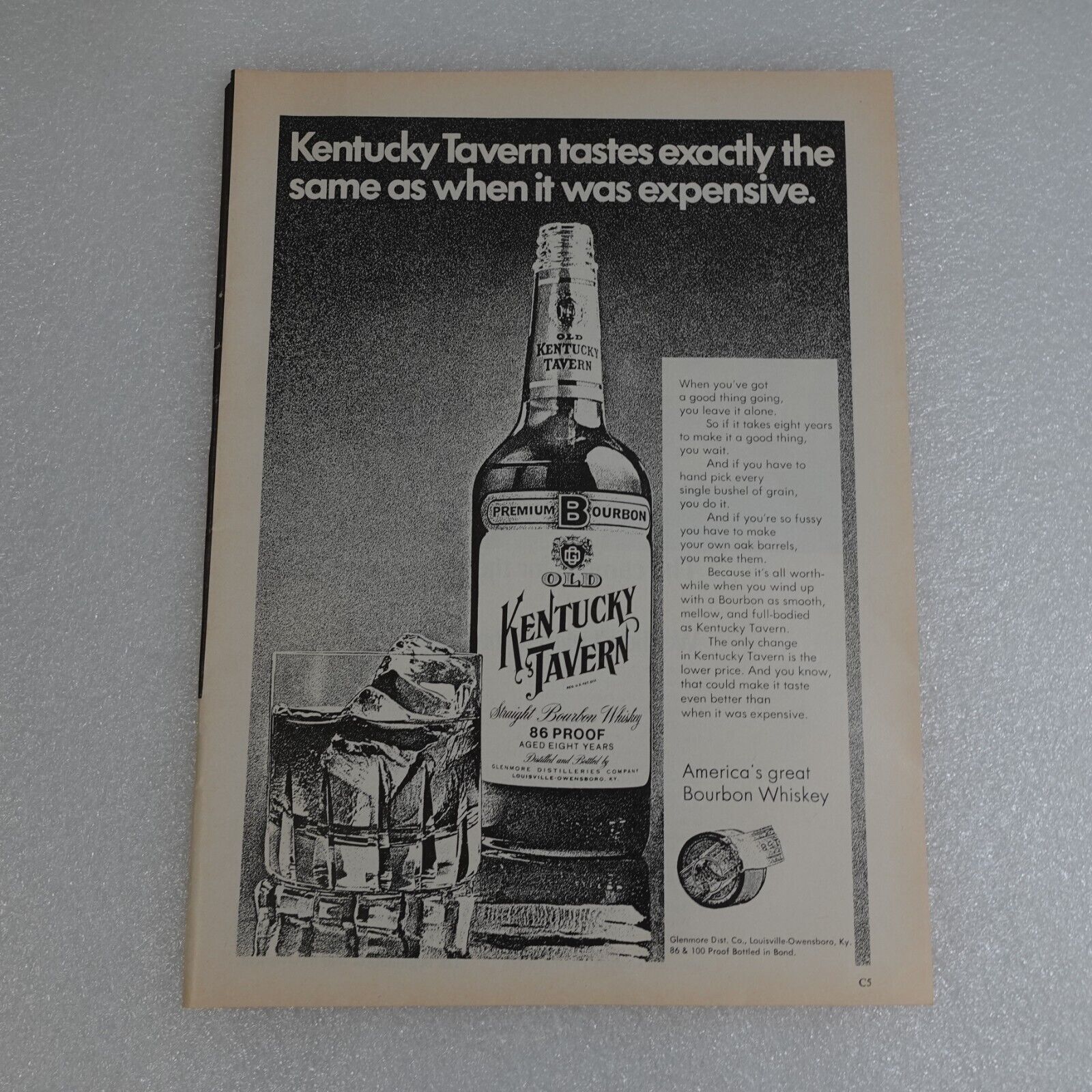 Vintage Print Ad Nikkormat Camera And Kentucky Tavern Whiskey