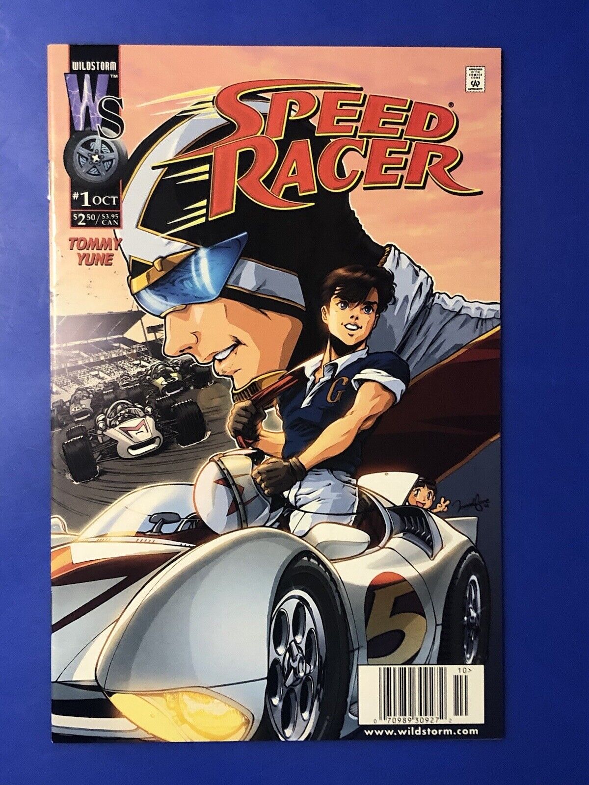 Speed Racer #1 1st Print Appearance JJ Abrams APPLE+ TV  Wildstorm DC Comic 1999