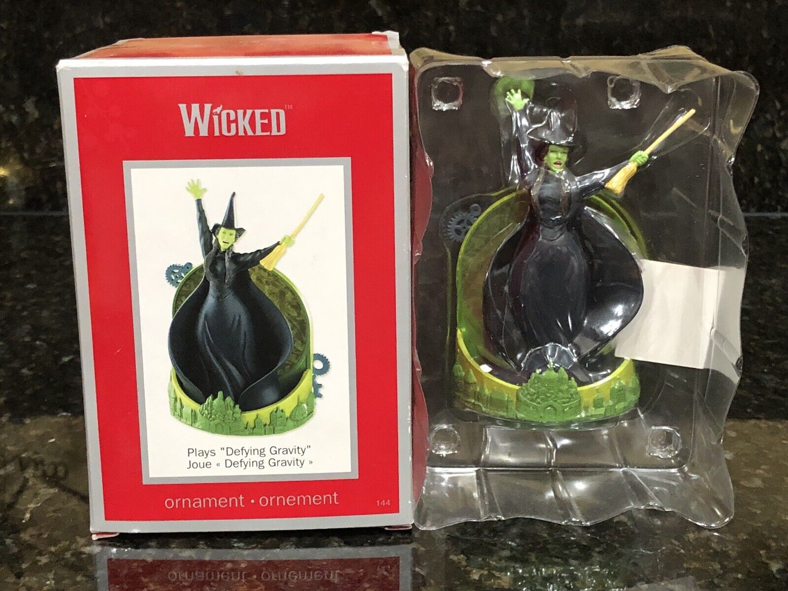 2010 Heirloom Ornament  WICKED Plays “ Defying Gravity”