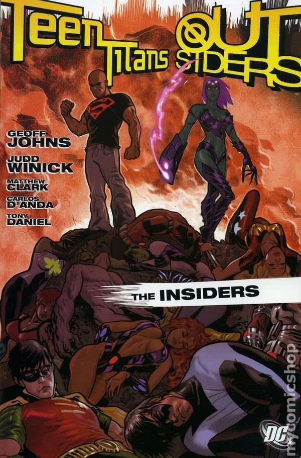 Teen Titans/Outsiders The Insiders TPB #1-1ST VF 2006 Stock Image