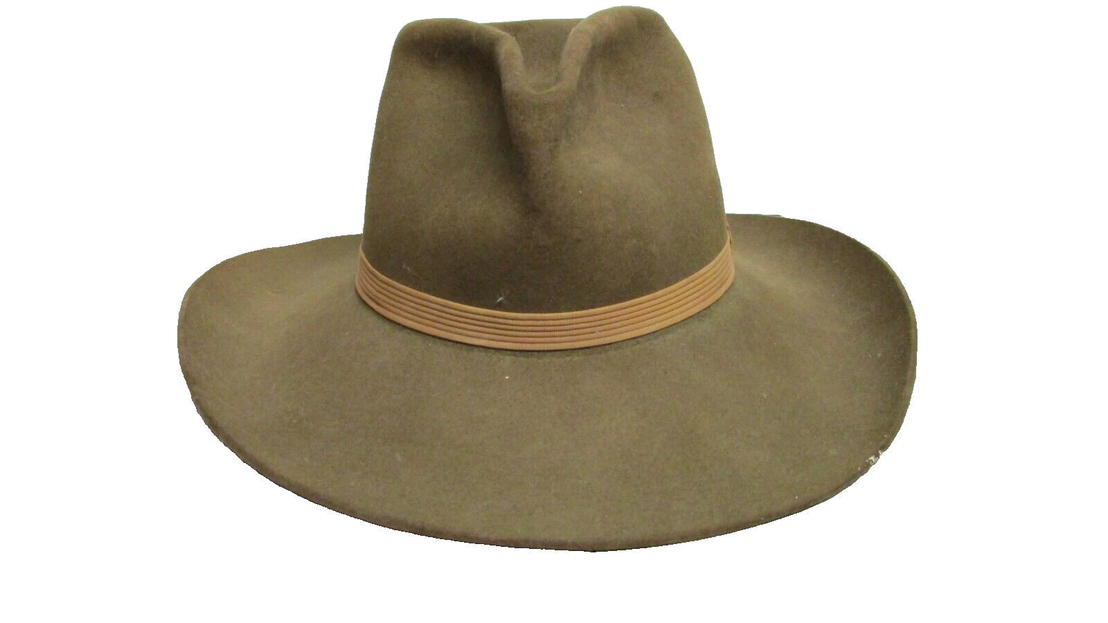 1960\'s INDIANA JONES STYLE RESISTOL FEDORA 3X Texas Cowboy Hat Size 7 PROP HOUSE