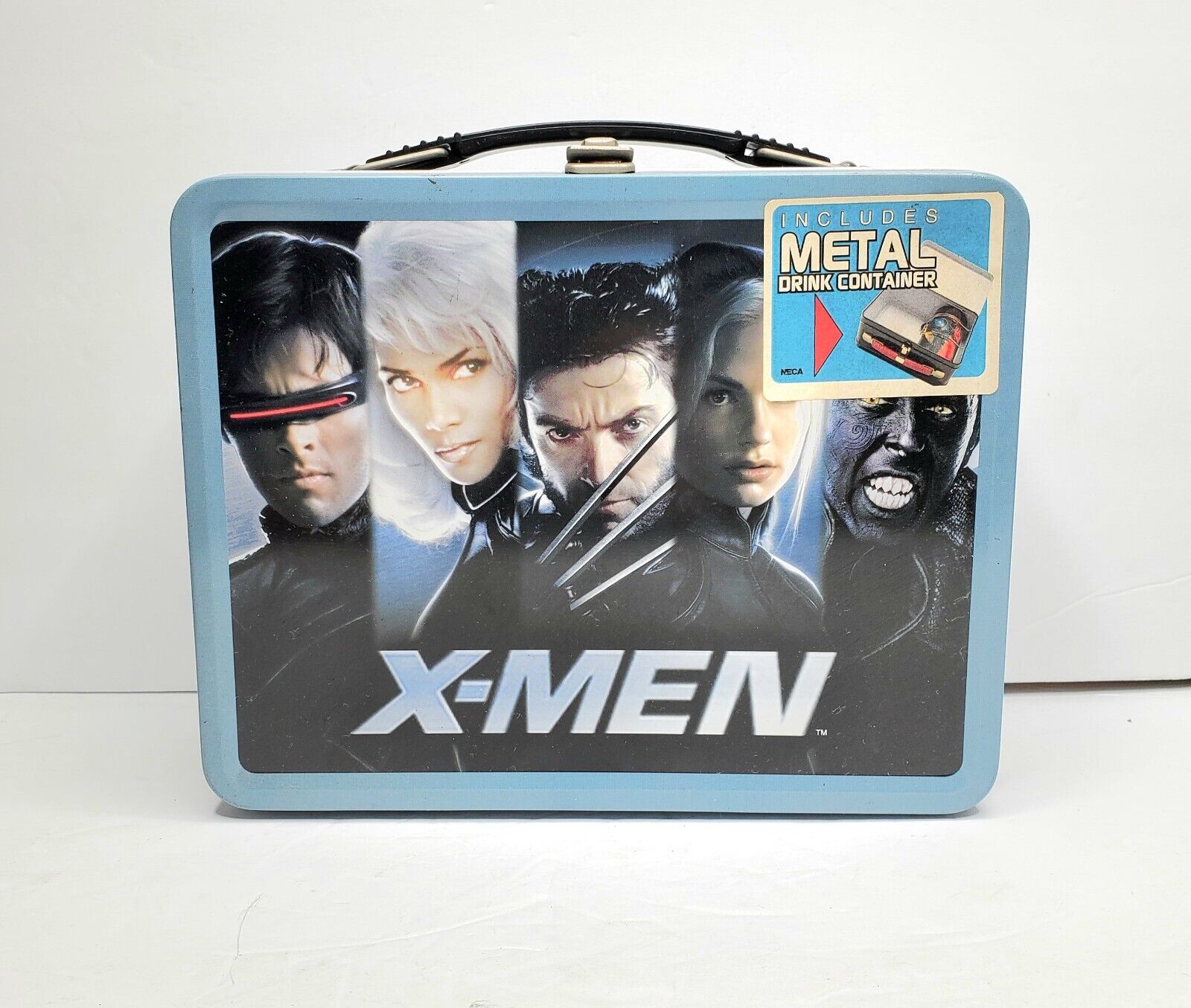 Vintage Neca X-men Metal Lunchbox w/ Thermos Brand New 