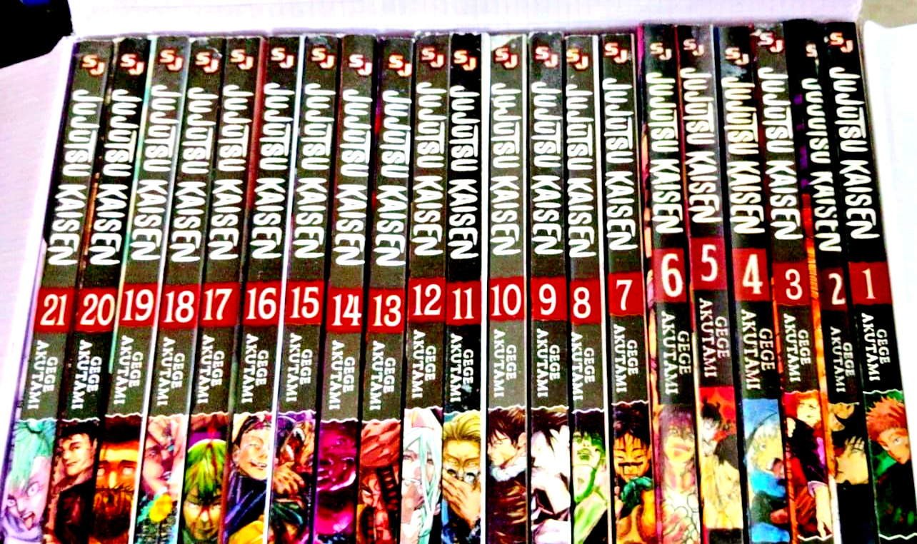 Jujutsu Kaisen 1-21 Box Set Series Perfect Paperback New Book Set of 12