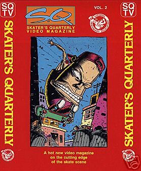 Skater's Quarterly Vol. II -  OLD SCHOOL SKATEBOARD DVD