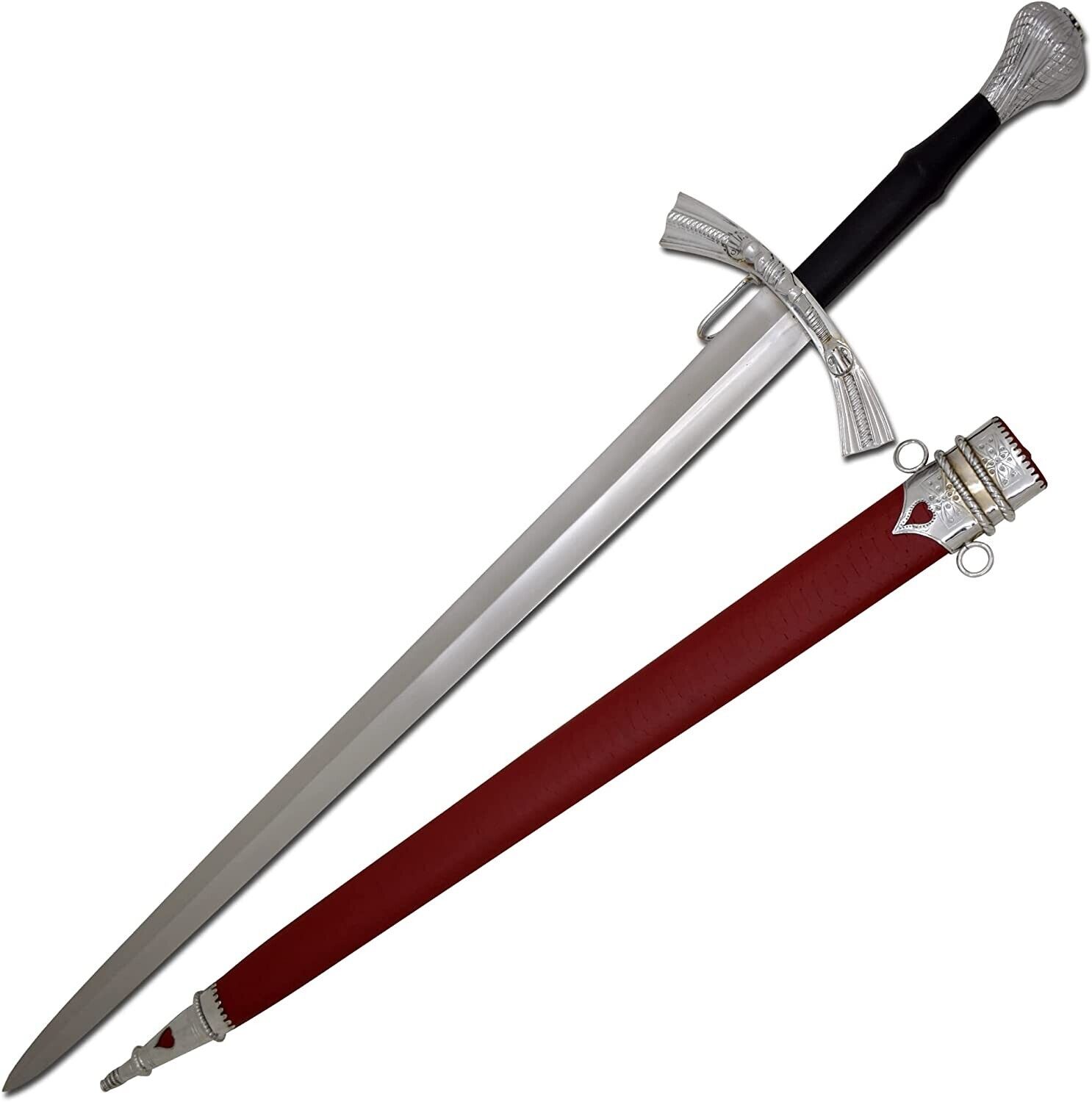 Medieval Warrior Full Tang Fully Functional Early 16thC German Bastard Sword
