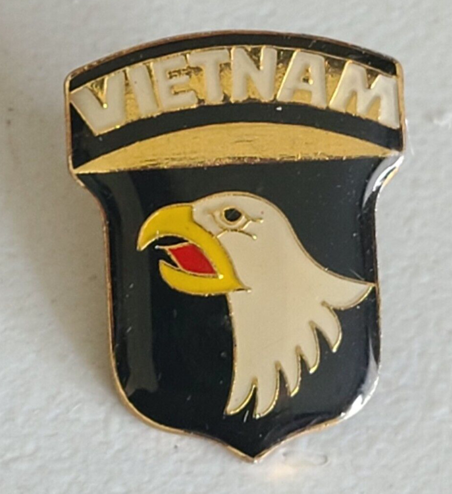 VIETNAM Lapel Hat Pin ARMY NAVY PWII NEW Military Veteran Eagle Vintage