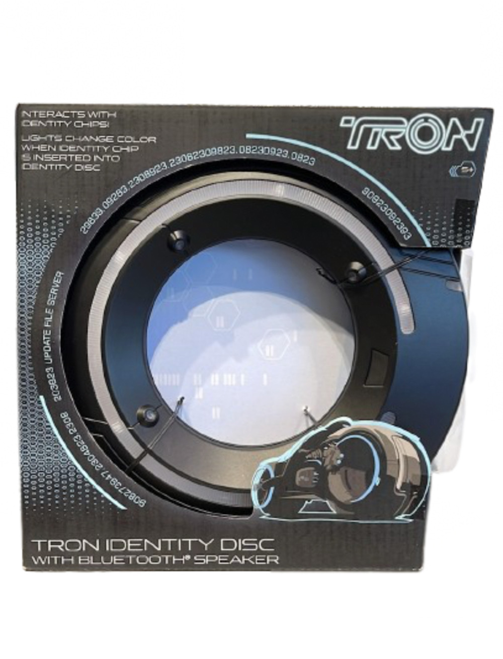 Disney Parks 2023 Tron Lightcycle Run Identity Disc with Bluetooth Speaker New