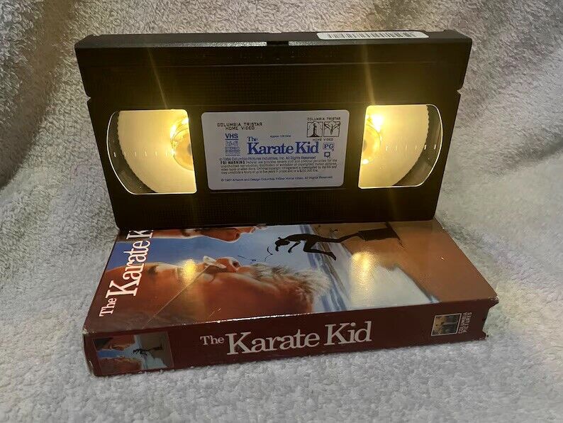 Karate Kid Cobra Kai Medicom Custom VHS LED Lamp Collectible Rare 80s Netflix
