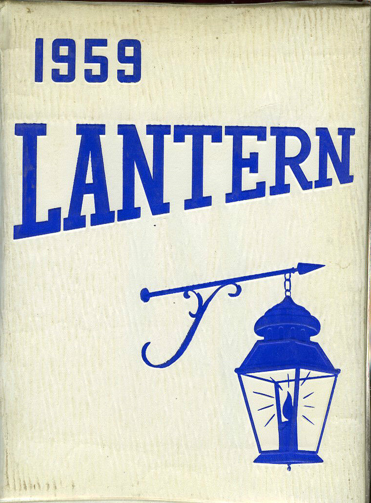 Original 1959 Colorado Lutheran High School Denver Colorado Yearbook-The Lantern