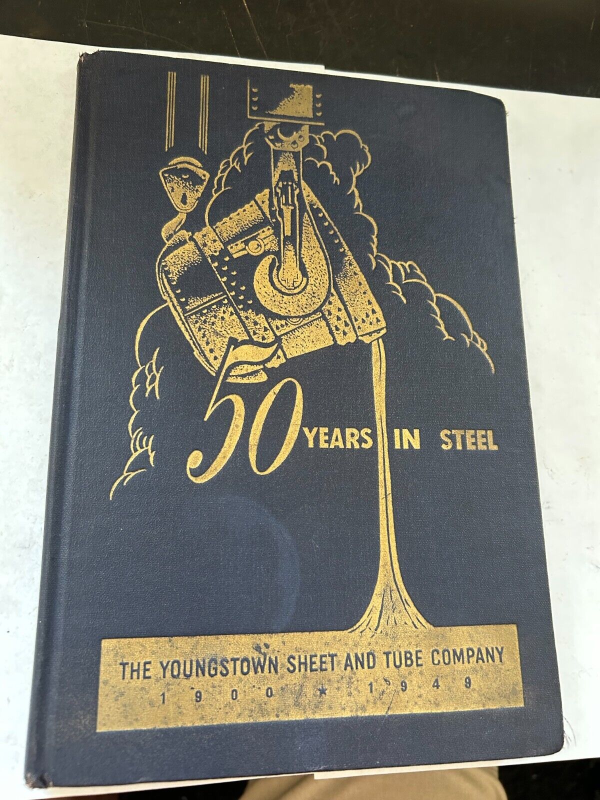 VINTAGE YOUNGSTOWN SHEET & TUBE STEEL COMPANY 1900-1948 50 YEARS IN STEEL BOOK