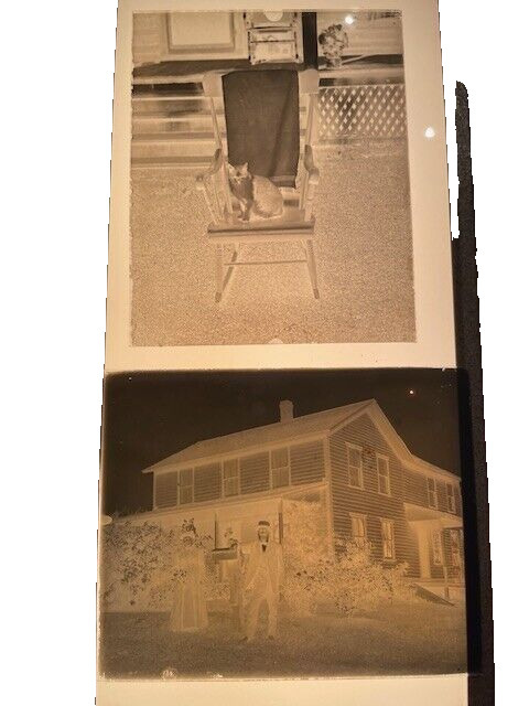 Antique Camera Photograph Negative Slides total of 15