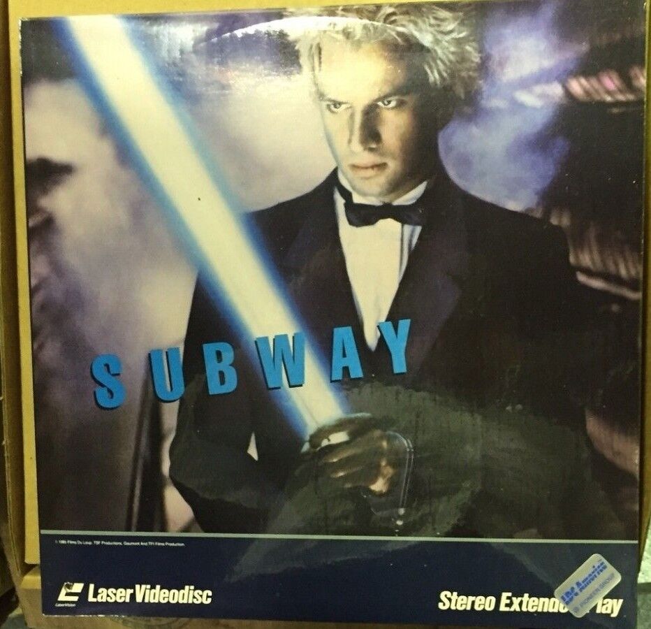 SUBWAY Laserdisc,  New SEALED in Plastic