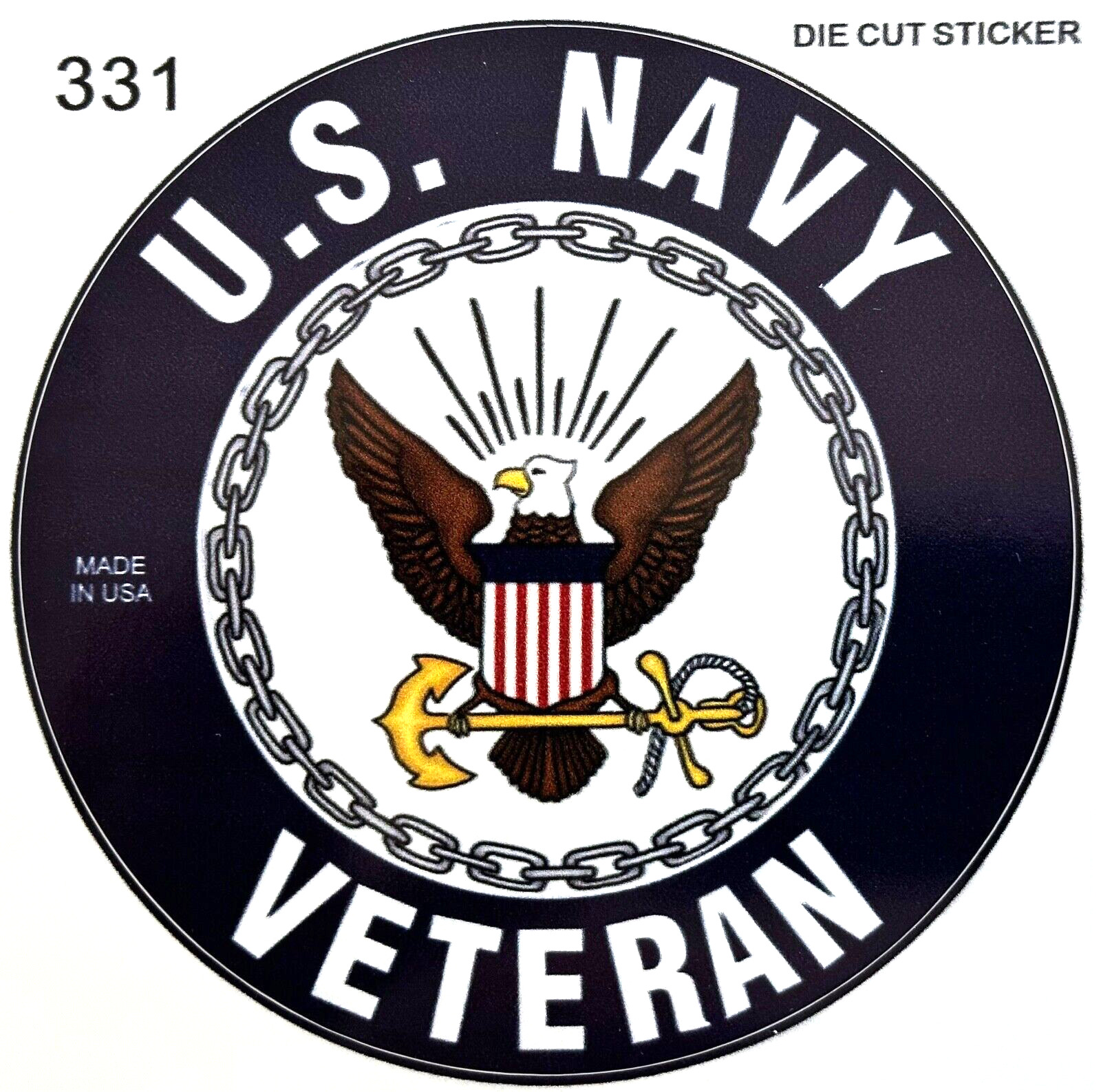 United States Navy...Veteran..Military.. Truck  Decals Sticker  (4 Pack) #331