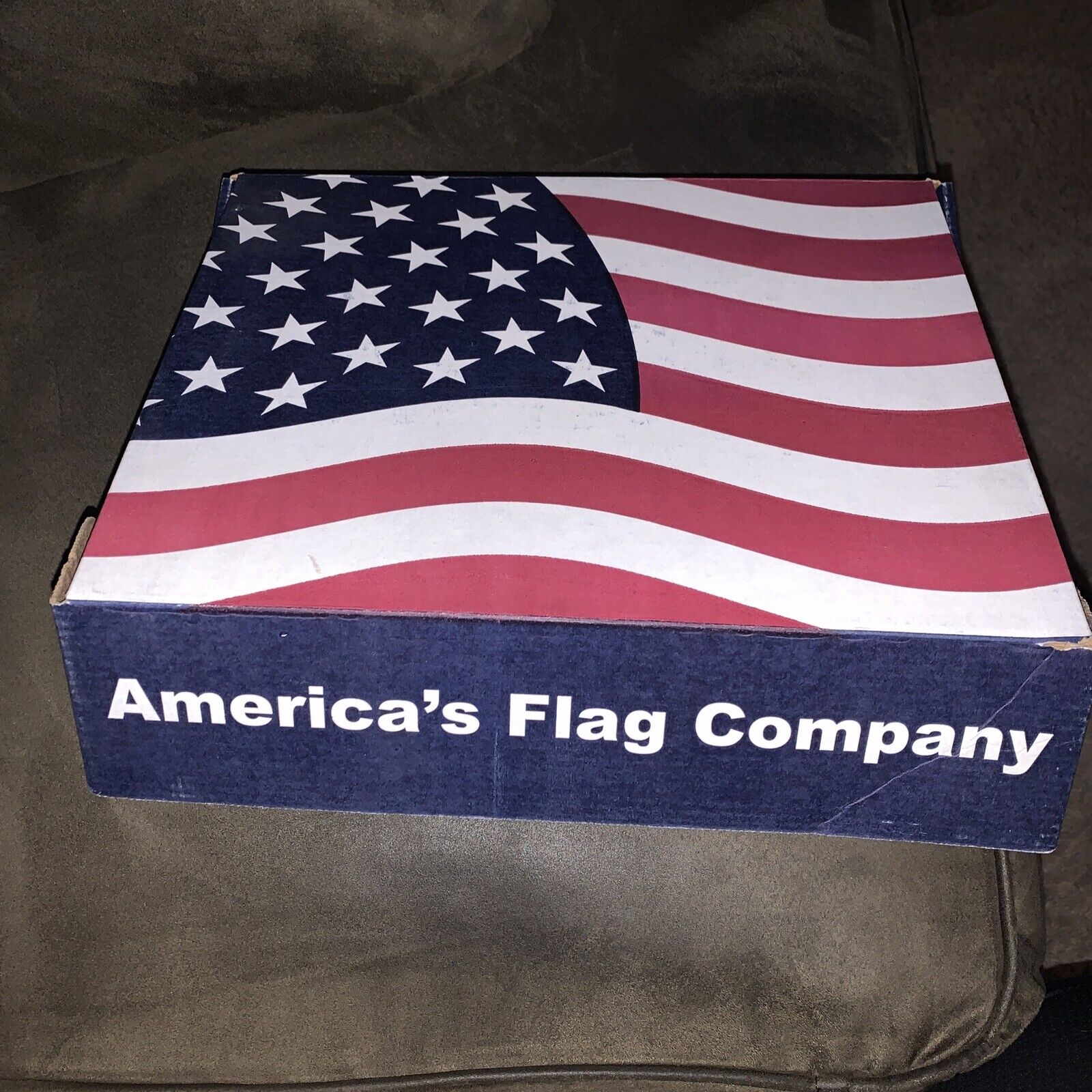 American Flag Certified Flown Over US Capitol on 8/21/2015 5 feet by 8 feet.