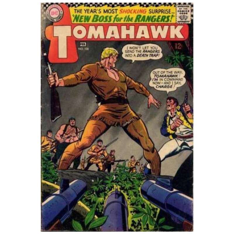 Tomahawk #108 in Fine condition. DC comics [a.