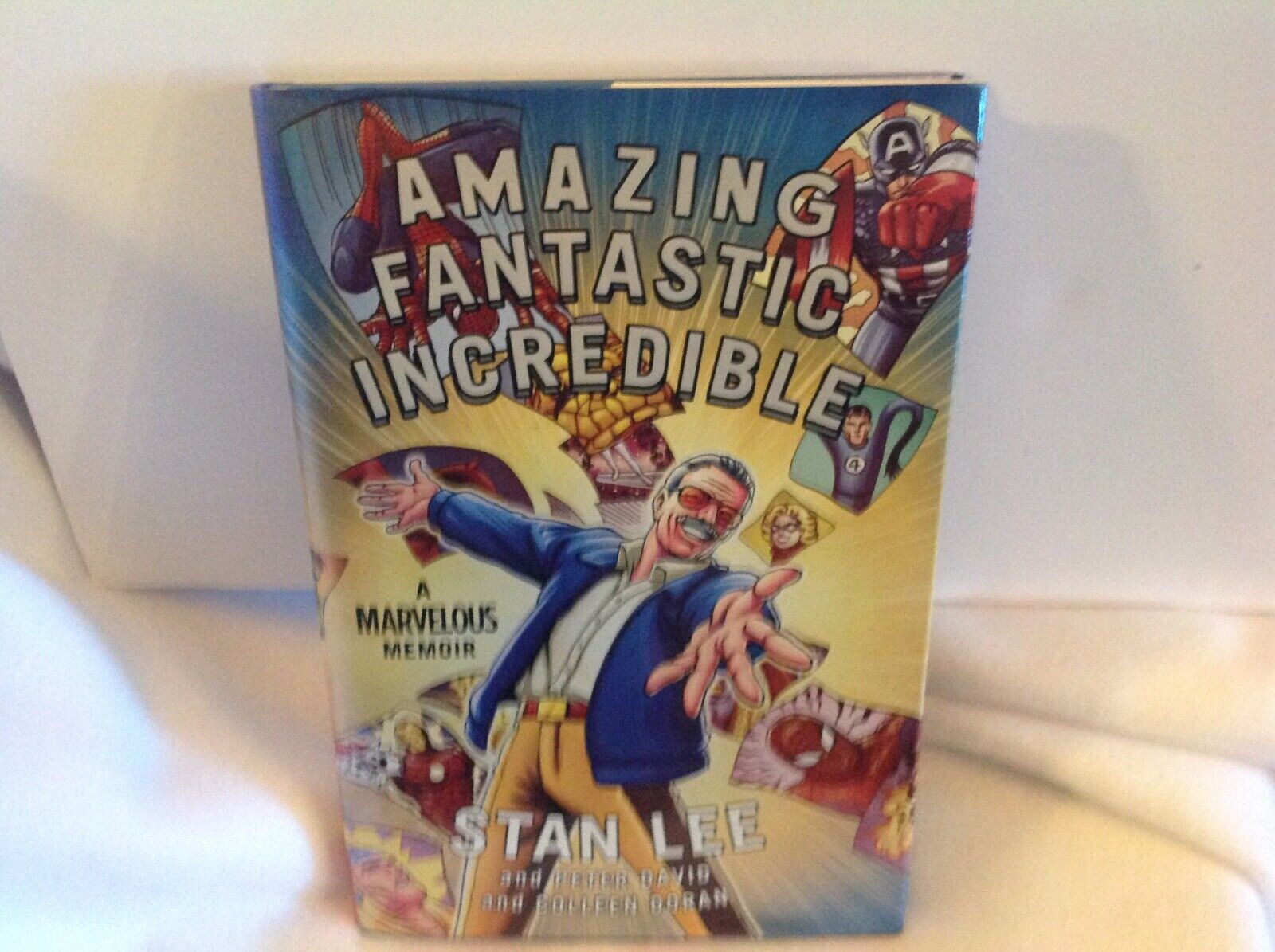 Amazing Fantastic Incredable Stan Lee 1922-2018 A Marvelous Memoirs comic book