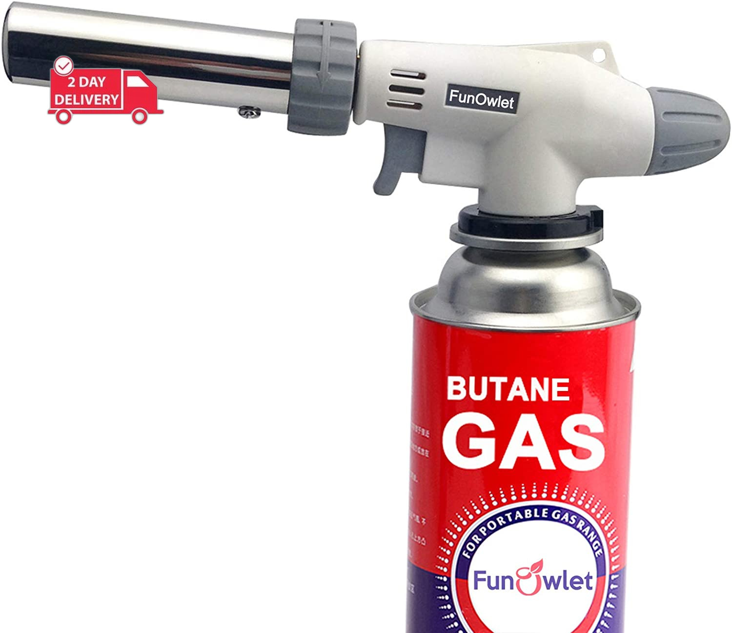Butane Torch Kitchen Blow Lighter - Culinary Torches Chef Cooking Professional A