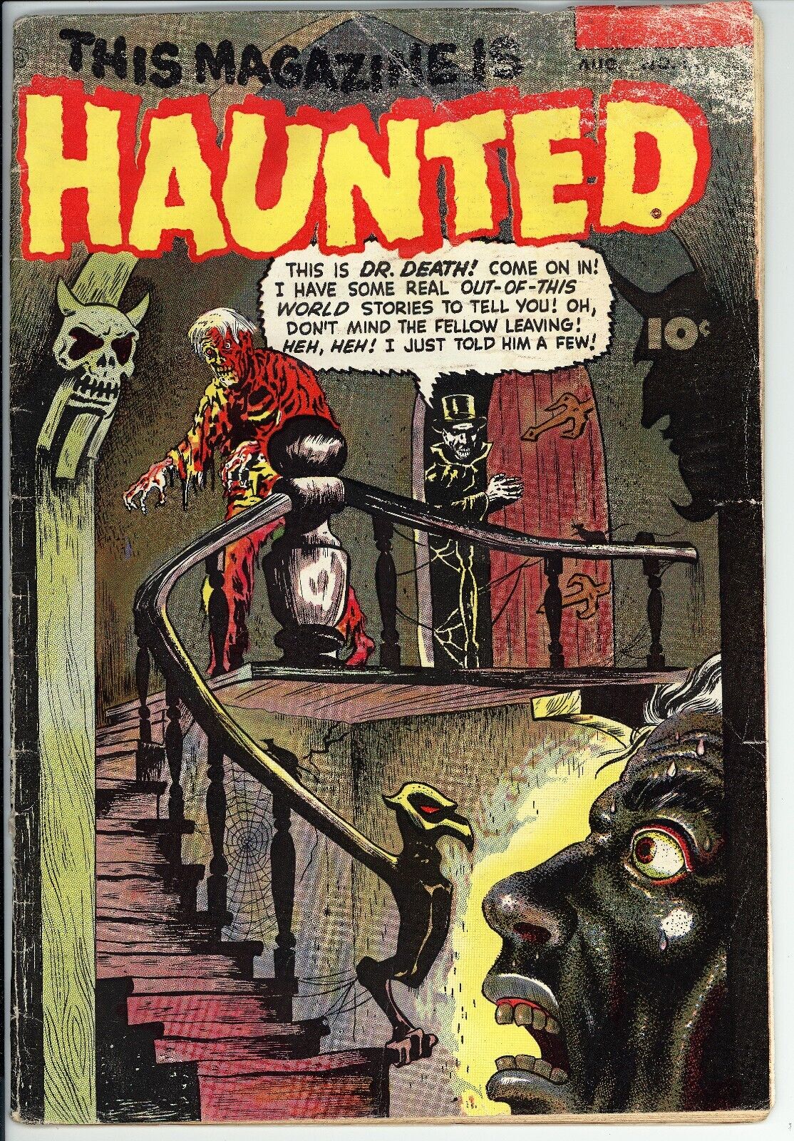 This Magazine Is Haunted #12 GD Fawcett (1953) - Sheldon Moldoff Pre-Code Cover